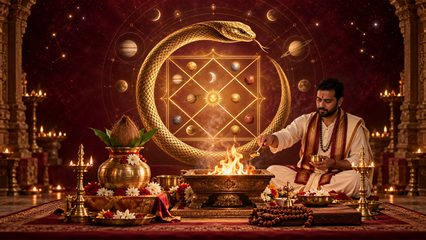 Kaal Sarp Dosh: Symptoms, Impact on Life, and Shanti Puja Rituals
